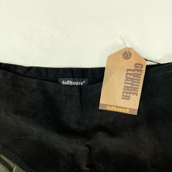 Genuine leather skirt - Picture 3 of 3